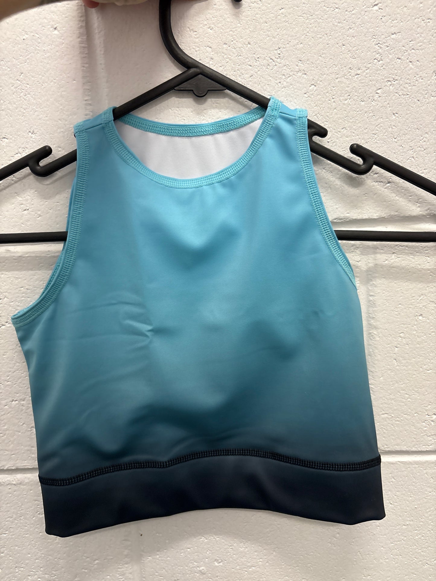 Gradient crop top