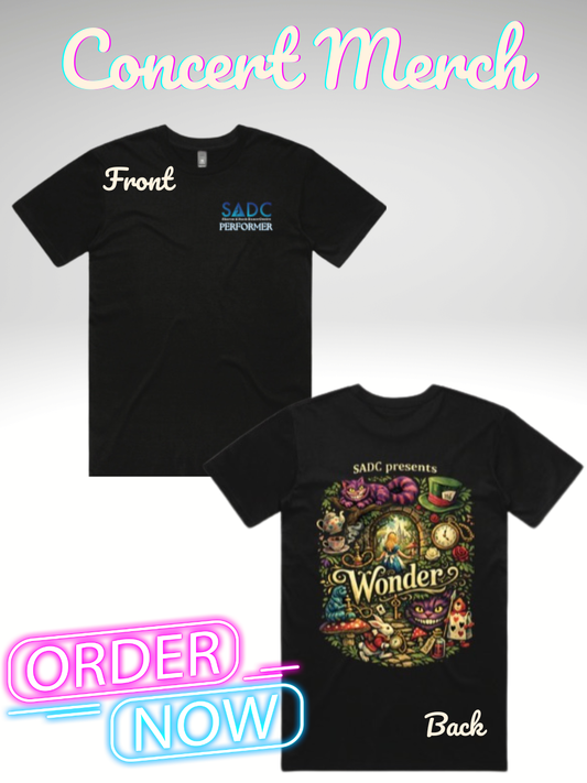 Wonder Concert Tshirt 2026